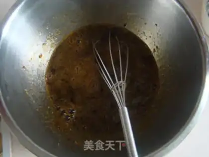 Make Red sugar dry marfin step 1
