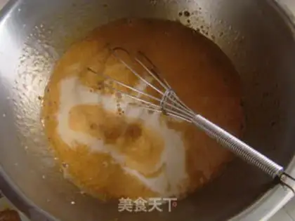 Make Red sugar dry marfin step 3