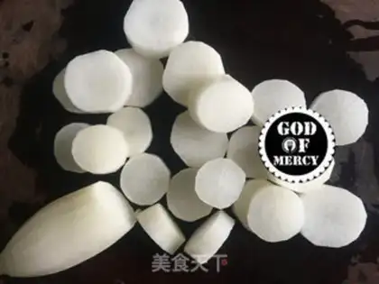 Make Cow radish pot step 2