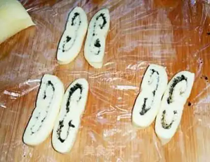 Make Sesame butterflies step 3