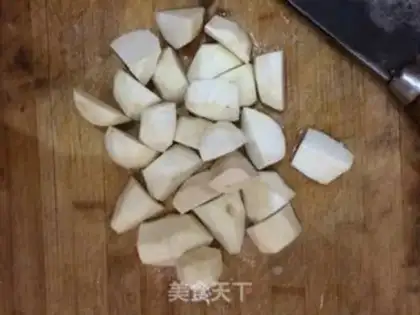 Make Pepper chopper, taro step 2