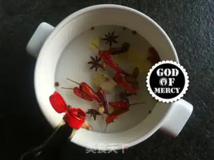 Make Cow radish pot step 7