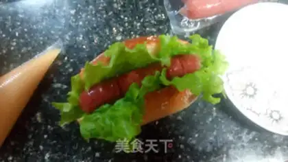 Make American hot dog bread step 12