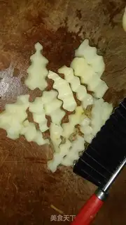 Make Potatoes smothered rabbits step 1