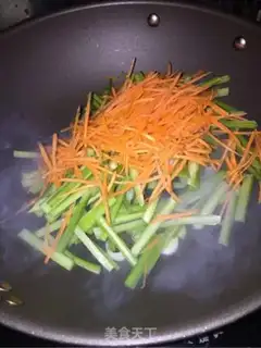 Make Celery carrots and beans step 4
