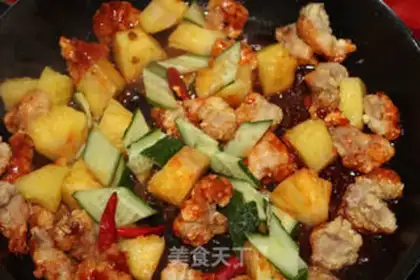 Make Old pineapple meat step 11