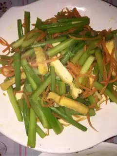 Make Celery carrots and beans step 6
