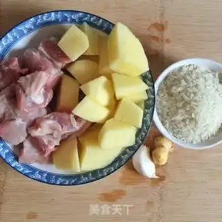Make Potato powdered ribs step 0