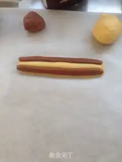 Make A panda with a tea and cocoa cookie step 15