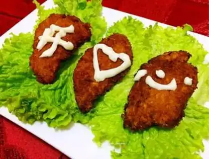 Make Happy chicken chops step 14