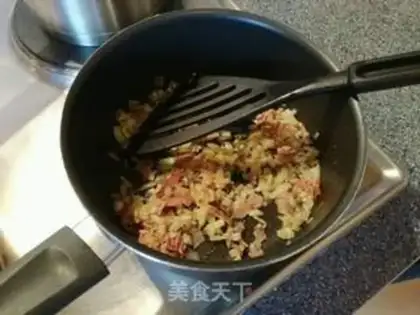 Make The pasta carbonara step 7