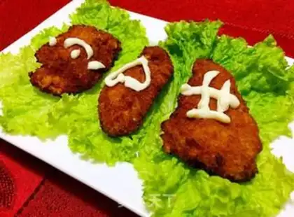 Make Happy chicken chops step 18