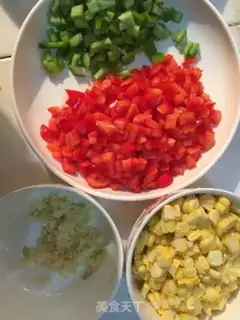 Make Cyanapple corn step 1