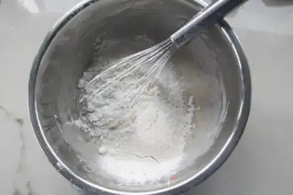 Make Banana cake roll step 3