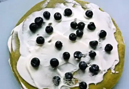 Make Blueberry with a cup of tea step 13