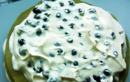 Make Blueberry with a cup of tea step 14