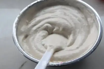 Make Banana cake roll step 7