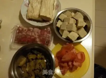 Make Sour spicy, fat cow step 0