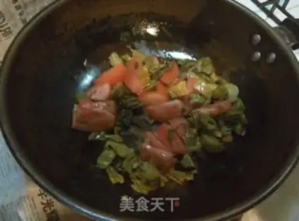 Make Sour spicy, fat cow step 2