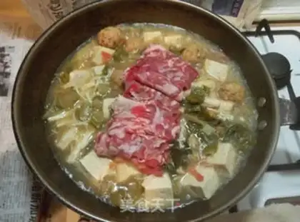 Make Sour spicy, fat cow step 5