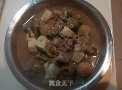 Make Sour spicy, fat cow step 7