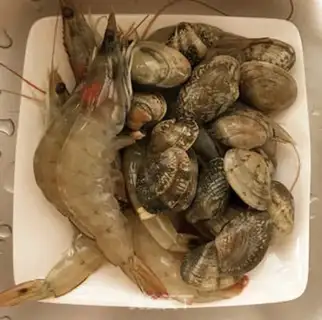 Make Seafood step 0