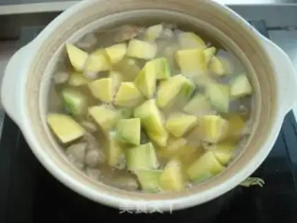 Make Yellow lamb soup step 6