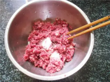 Make A lamb celery dumpling step 3