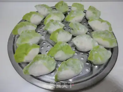 Make Double dumplings step 4