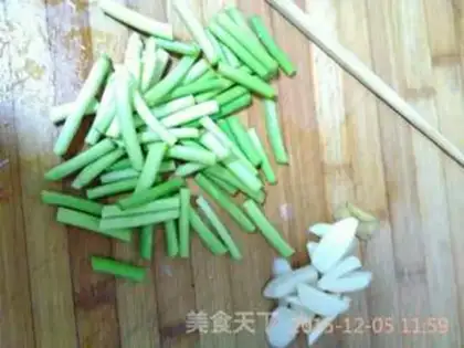 Make Garlic shrimp step 1
