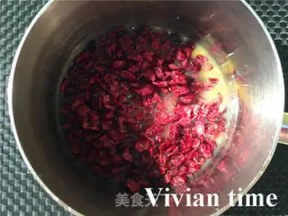 Make Cranberry orange sauce step 1