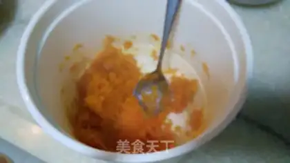 Make Red bean pumpkin round soup step 5