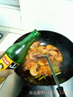 Make Garlic shrimp step 3