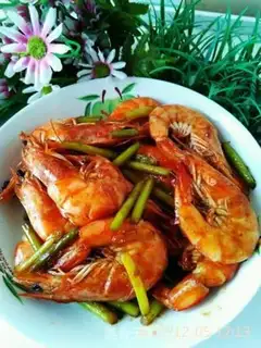 Make Garlic shrimp step 4