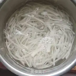 Make ♪ The radish ♪ step 2