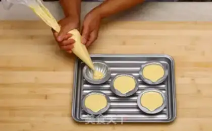 Make Nice romantic shell cake step 5