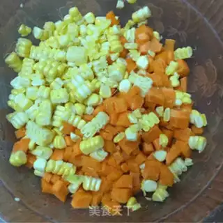 Make Corn carrots step 1