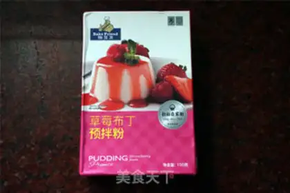 Make Strawberry pudding step 0