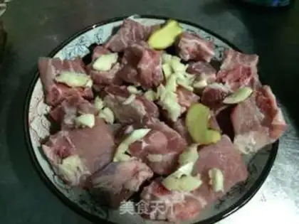 Make Bean evaporated ribs step 2
