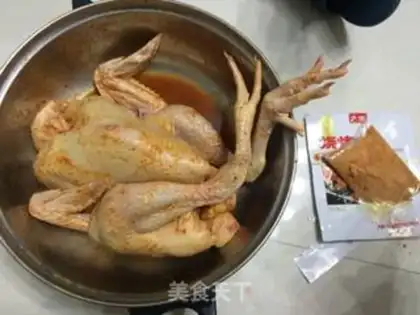 Make Orléans chicken step 1