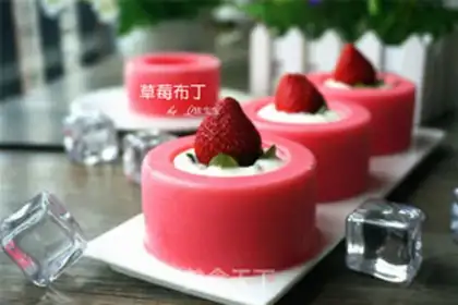 Make Strawberry pudding step 9