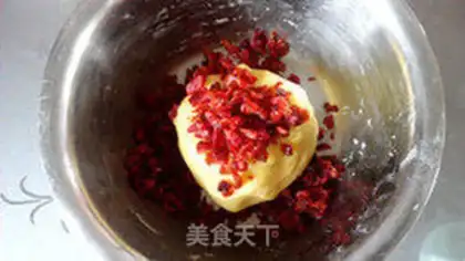 Make Cranberry cookies step 5