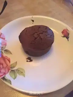 Make Chocolate lava cake step 3