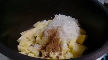 Make ♪ Purple, yellow rice ♪ step 3