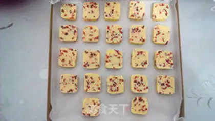Make Cranberry cookies step 8
