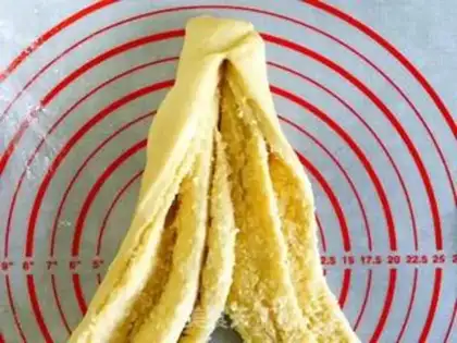 Make Coconut braid bread step 16