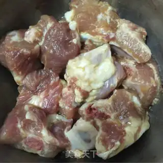 Make Chestnut potato rice step 0