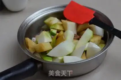 Make The lamb burns radish step 7