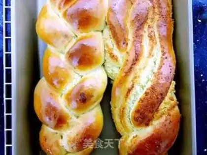 Make Coconut braid bread step 19