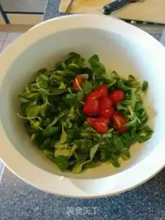Make Orange juice thin salad step 4